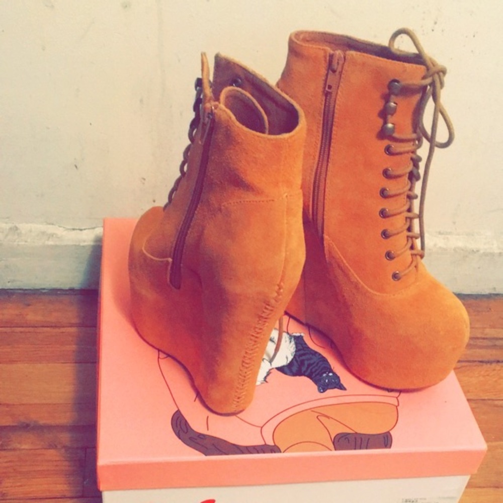 Jeffrey Campbell Damsel Wedge boots